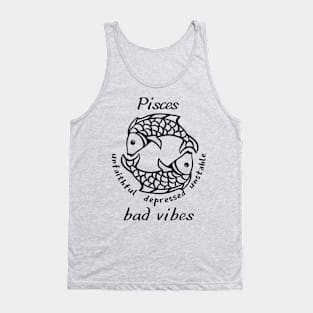 Funny Zodiac - Pisces Tank Top